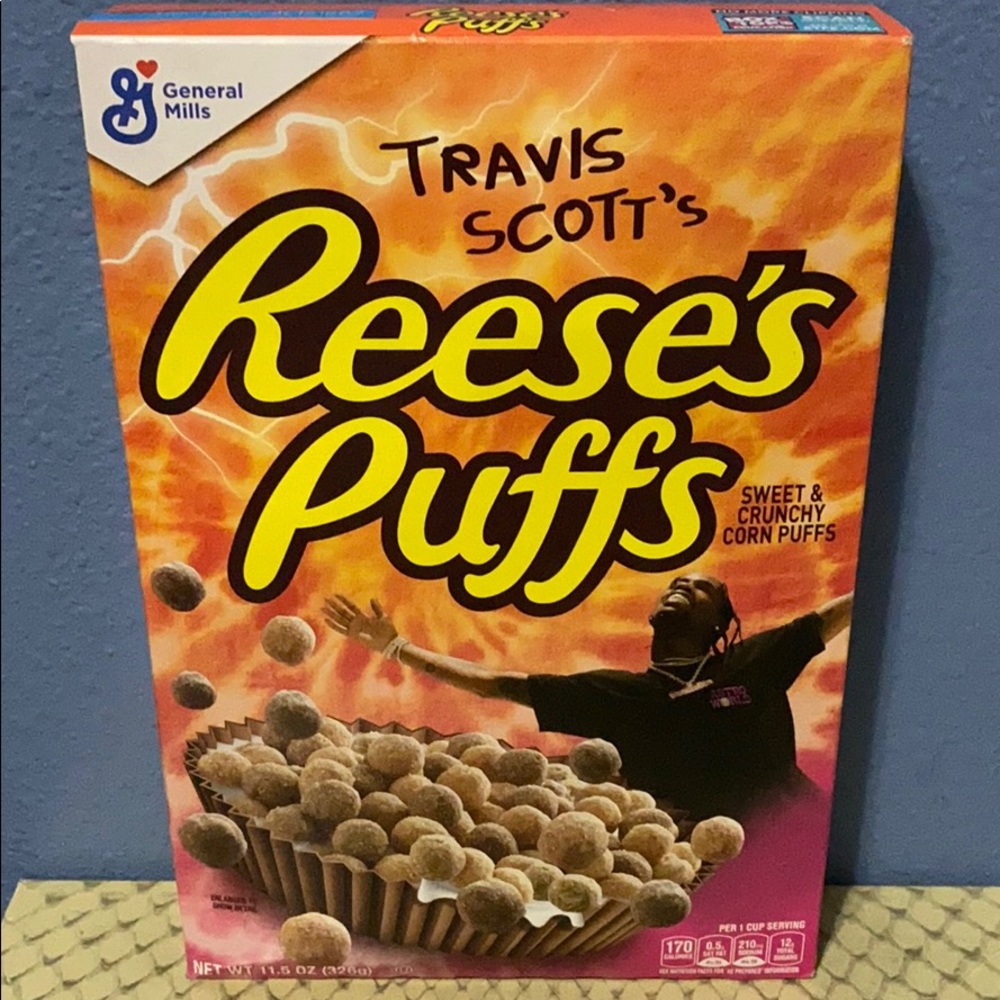 Unopened Limited edition Travis Scott Reese’spuffs
